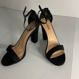 Black heels